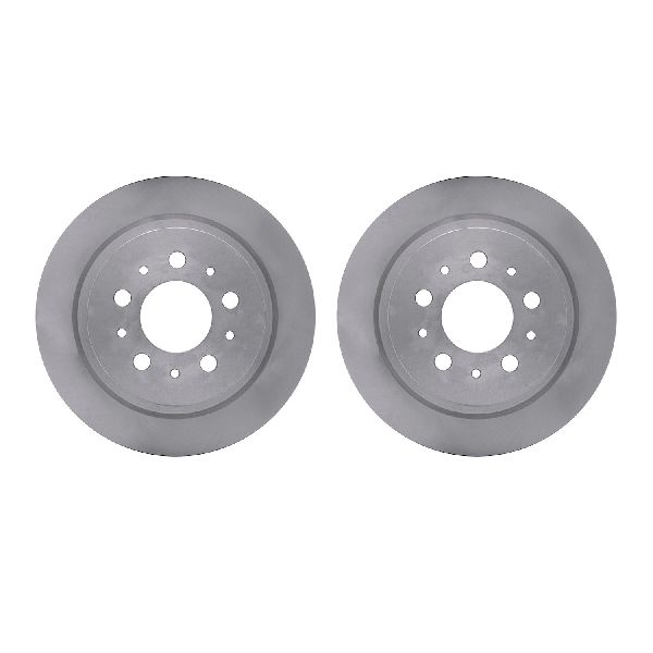 1997-1998 Volvo S90 Disc Brake Rotor Set - Rear (Dynamic Friction)
