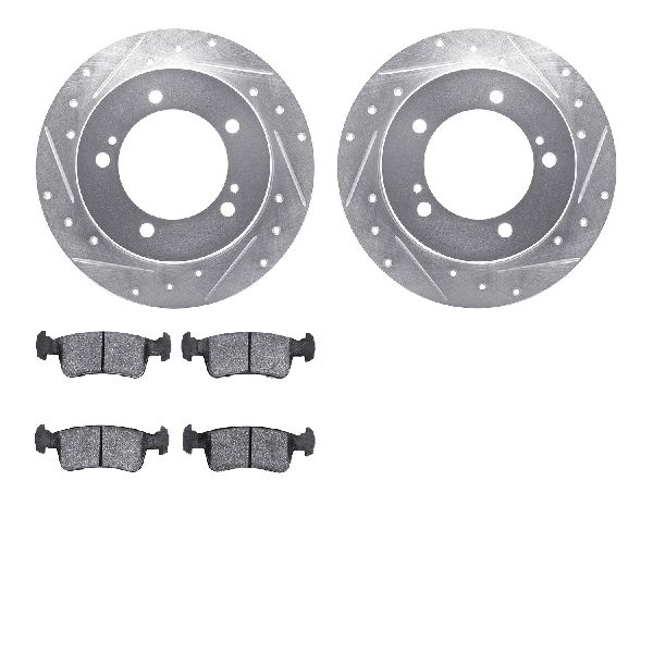 1986-1994 Suzuki Samurai Disc Brake Kit - Front (Dynamic Friction)
