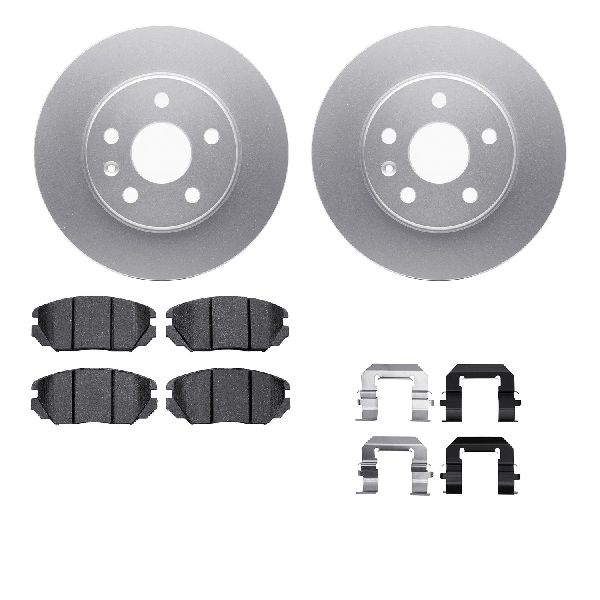 2016 Chevrolet Malibu Limited Disc Brake Kit - Front (Dynamic Friction)