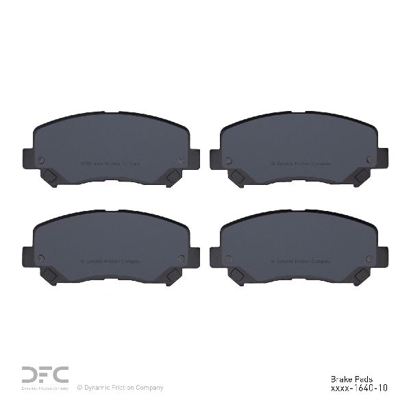 2014-2022 Jeep Cherokee Disc Brake Pad Set - Front (Dynamic Friction)