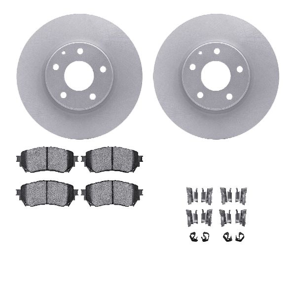 2016-2019 Mazda 6 Disc Brake Kit - Front (Dynamic Friction)