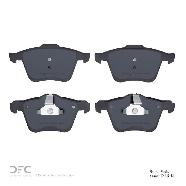 2006-2008 Jaguar S-Type Disc Brake Pad Set - Front (Dynamic Friction)