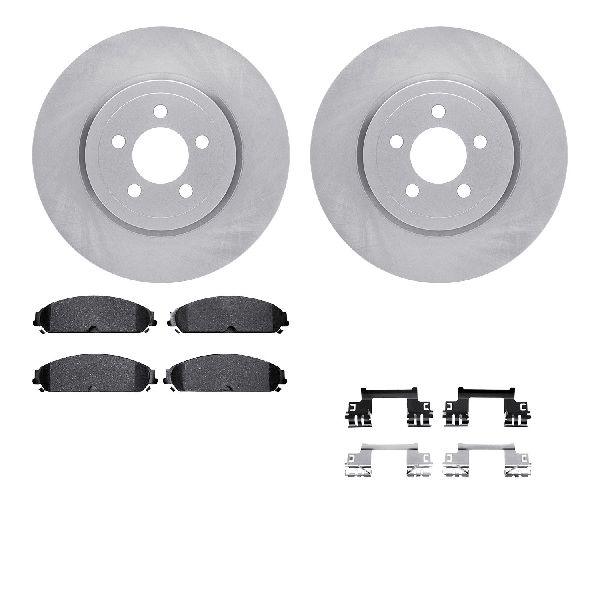 2007-2023 Dodge Charger Disc Brake Kit - Front (Dynamic Friction)