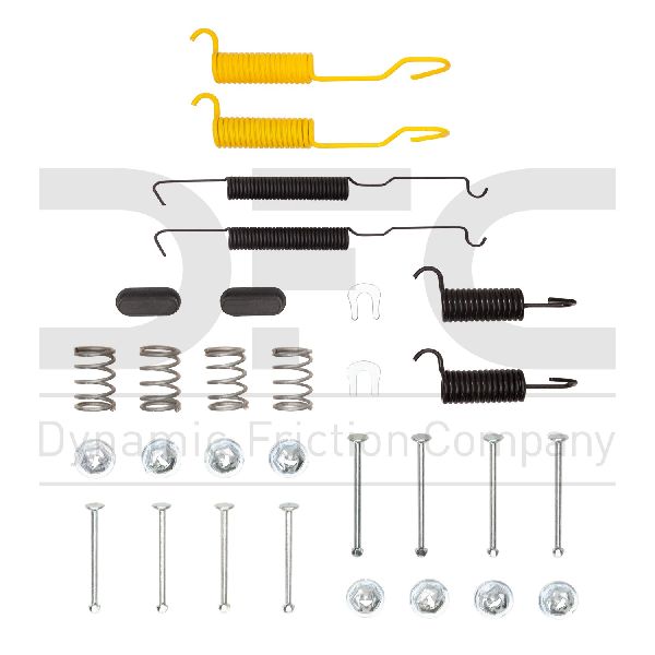 1970-1975 Dodge Dart Drum Brake Hardware Kit - Front or Rear (Dynamic Friction)