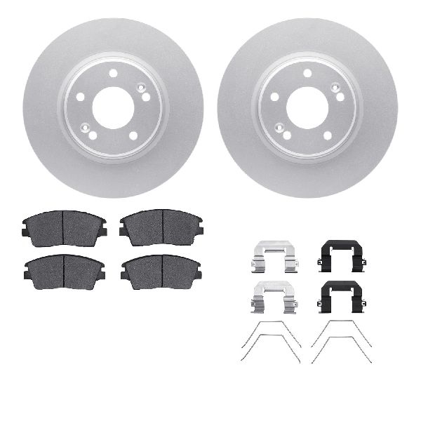 2016-2021 Hyundai Tucson Disc Brake Kit - Front (Dynamic Friction)