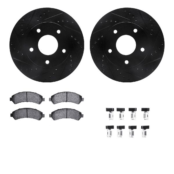 1997-2005 Chevrolet Blazer Disc Brake Kit - Front (Dynamic Friction)