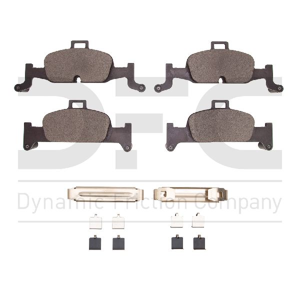 2016-2018 Audi A4 Disc Brake Pad Set - Front (Dynamic Friction)
