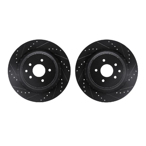 2014-2015 INFINITI Q60 Disc Brake Rotor Set - Rear (Dynamic Friction)
