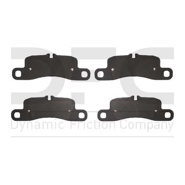 2011-2018 Porsche Cayenne Disc Brake Pad Set - Rear (Dynamic Friction)