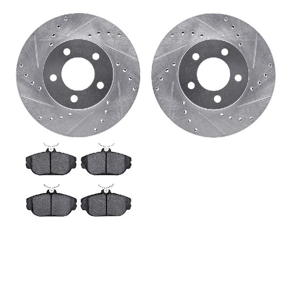 1994-2000 Ford Taurus Disc Brake Kit - Front (Dynamic Friction)