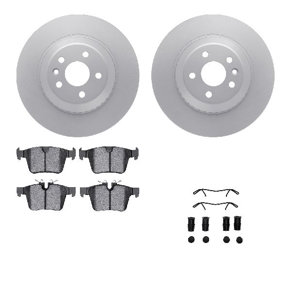 2021-2024 Jaguar F-Pace Disc Brake Kit - Rear (Dynamic Friction)