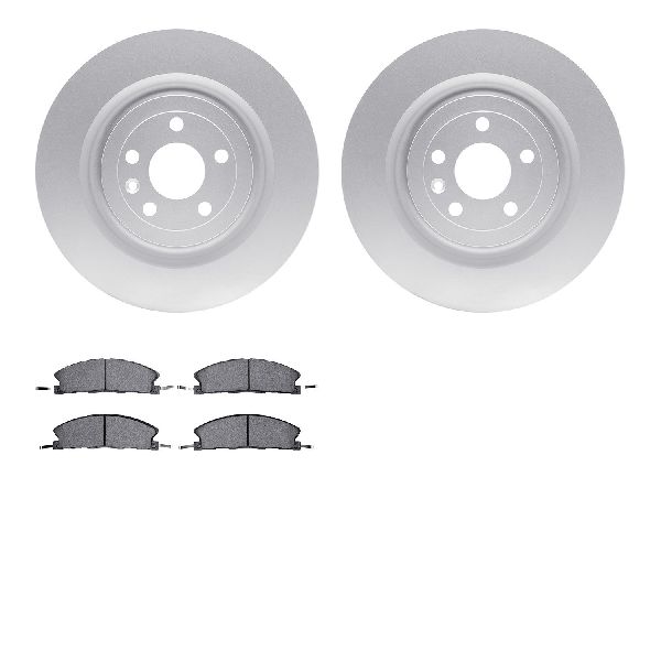 2013-2016 Lincoln MKT Disc Brake Kit - Front (Dynamic Friction)