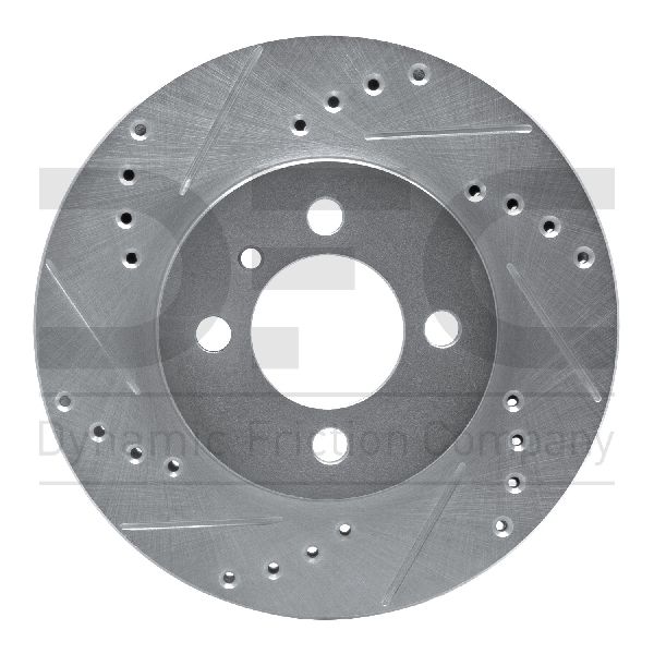 1984-1987 BMW 325e Disc Brake Rotor - Front Left (Dynamic Friction)