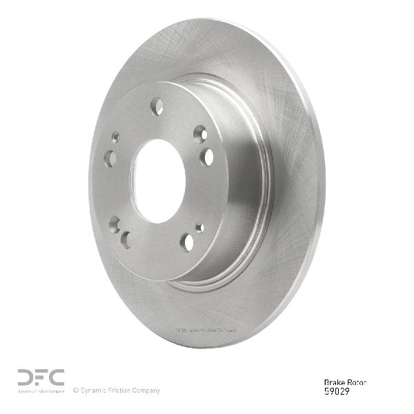 2004-2008 Acura TSX Disc Brake Rotor - Rear (Dynamic Friction)