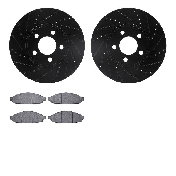 2011 Mercury Grand Marquis Disc Brake Kit - Front (Dynamic Friction)