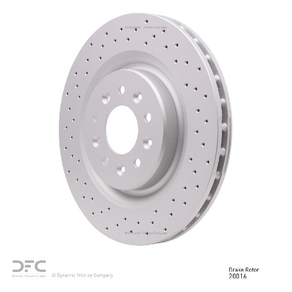 2000-2006 Jaguar XKR Disc Brake Rotor - Front (Dynamic Friction)