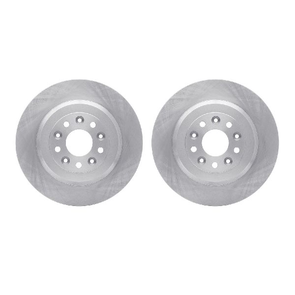 2008-2009 Mercury Sable Disc Brake Rotor Set - Rear (Dynamic Friction)