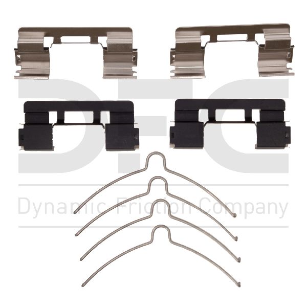 2006-2008 Lincoln Mark LT Disc Brake Hardware Kit - Front (Dynamic Friction)