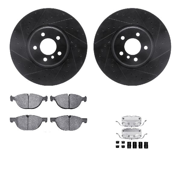2015-2019 BMW X6 Disc Brake Kit - Front (Dynamic Friction)