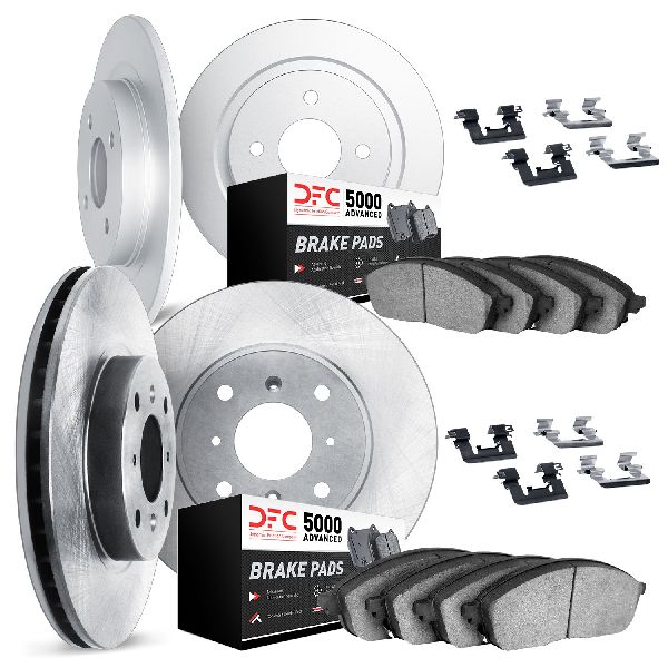 2007-2015 Mini Cooper Disc Brake Kit - Front and Rear (Dynamic Friction)