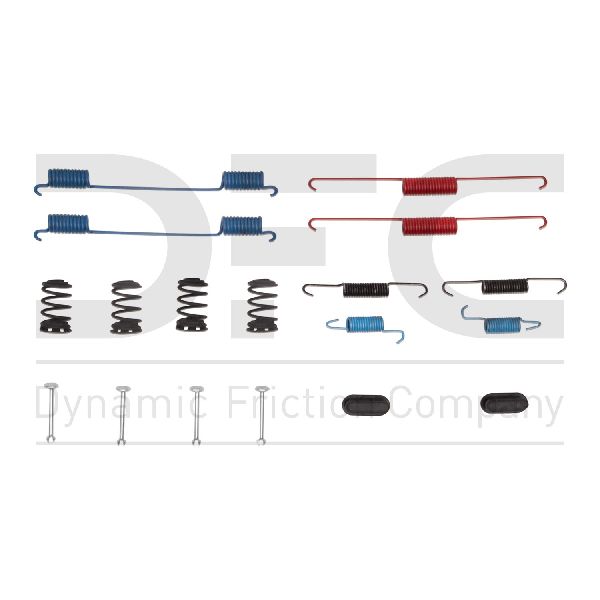 1996-2007 Dodge Caravan Drum Brake Hardware Kit - Rear (Dynamic Friction)