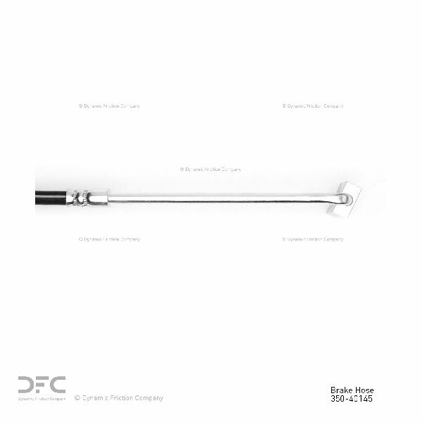 1992-1996 Dodge Dakota Brake Hydraulic Hose - Front Left (Dynamic Friction)