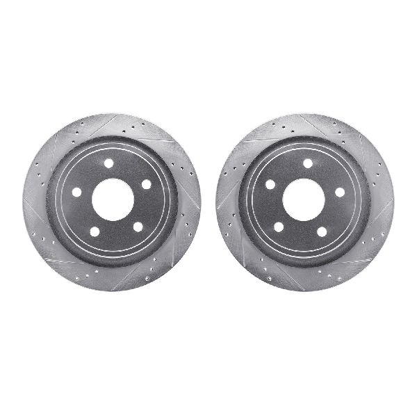 2004-2009 Dodge Durango Disc Brake Rotor Set - Rear (Dynamic Friction)