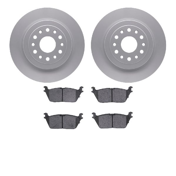 2019-2022 Ram 1500 Disc Brake Kit - Rear (Dynamic Friction)