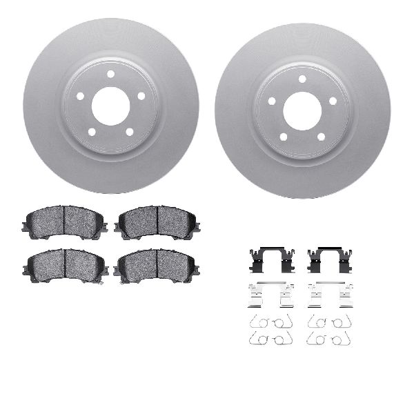 2014-2024 INFINITI Q50 Disc Brake Kit - Front (Dynamic Friction)
