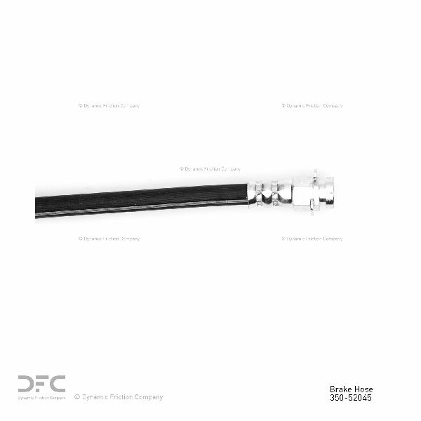 1988 Pontiac Fiero Brake Hydraulic Hose - Rear Right (Dynamic Friction)