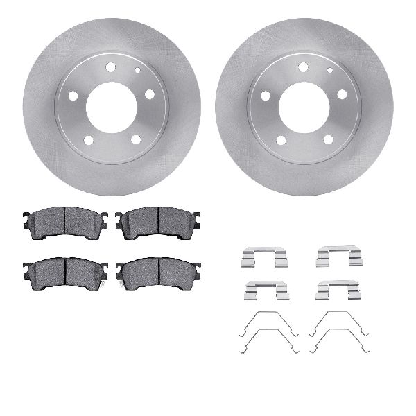 2002-2003 Mazda Protege5 Disc Brake Kit - Front (Dynamic Friction)
