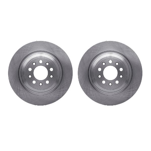 2014-2023 Jeep Cherokee Disc Brake Rotor Set - Rear (Dynamic Friction)