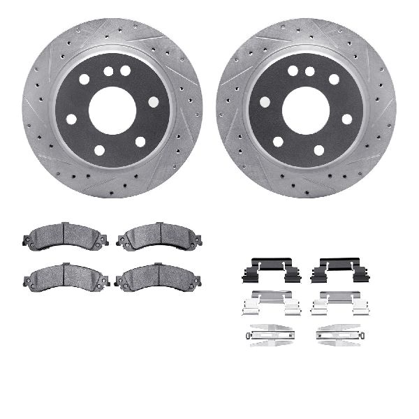 2000-2006 Chevrolet Tahoe Disc Brake Kit - Rear (Dynamic Friction)