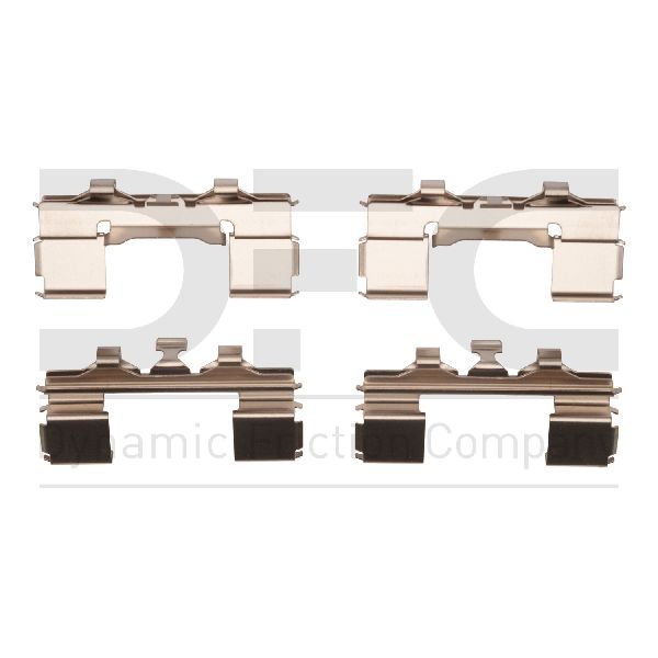 1986-1994 Nissan D21 Disc Brake Hardware Kit - Front (Dynamic Friction)