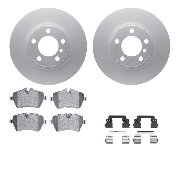 2013-2016 Mini Cooper Paceman Disc Brake Kit - Front (Dynamic Friction)