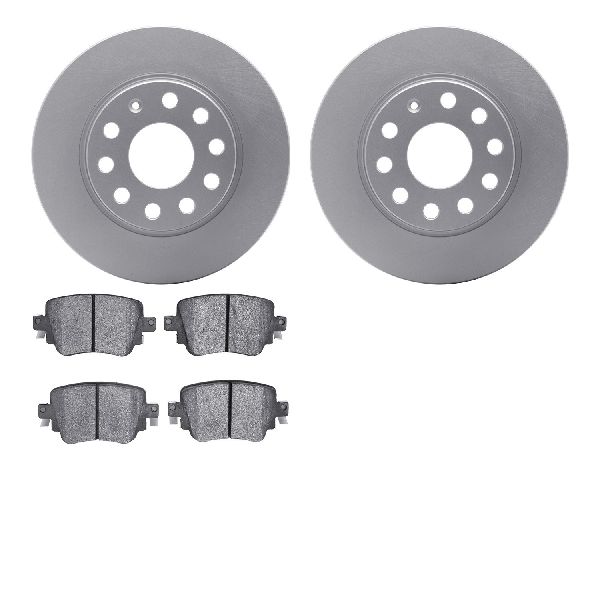 2015-2022 Volkswagen Passat Disc Brake Kit - Rear (Dynamic Friction)