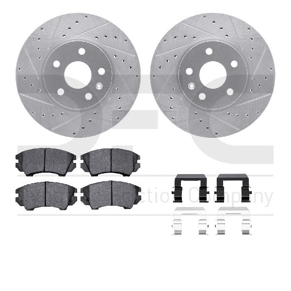 2011 Saab 9-5 Disc Brake Kit - Front (Dynamic Friction)