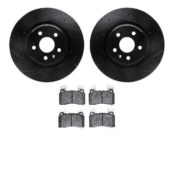 2012-2013 Tesla S Disc Brake Kit - Front (Dynamic Friction)