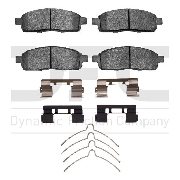 2006-2008 Lincoln Mark LT Disc Brake Pad Set - Front (Dynamic Friction)