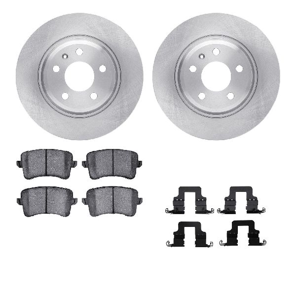 2009-2016 Audi A4 Disc Brake Kit - Rear (Dynamic Friction)