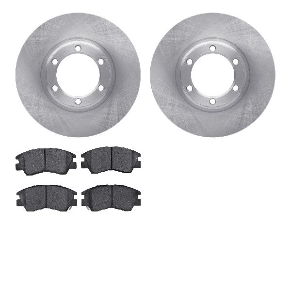 1987-1989 Dodge Raider Disc Brake Kit - Front (Dynamic Friction)