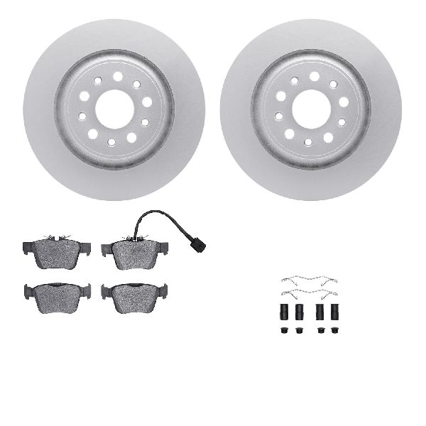2017-2022 Maserati Ghibli Disc Brake Kit - Rear (Dynamic Friction)