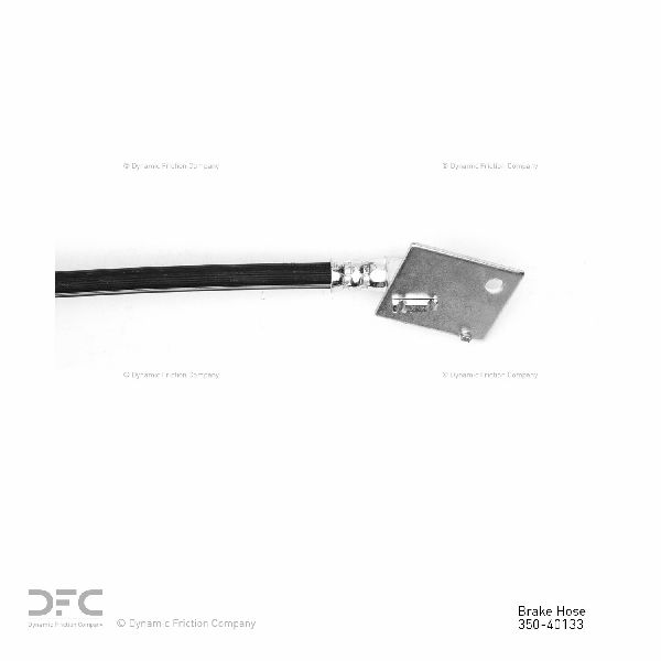 1986-1987 Dodge D350 Brake Hydraulic Hose - Front (Dynamic Friction)
