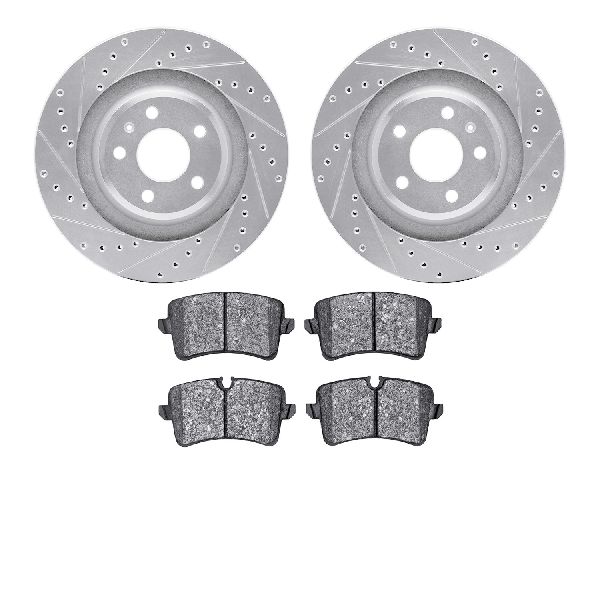 2014-2015 Audi A6 Disc Brake Kit - Rear (Dynamic Friction)