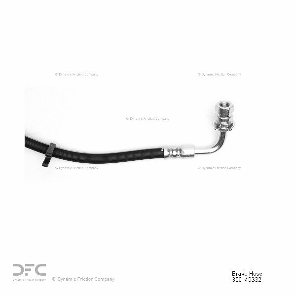 2013-2018 Ram 3500 Brake Hydraulic Hose - Rear Upper (Dynamic Friction)