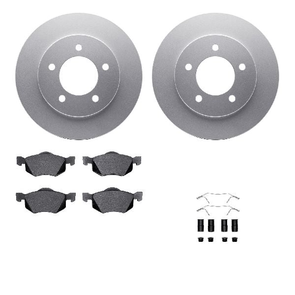 2001-2004 Mazda Tribute Disc Brake Kit - Front (Dynamic Friction)