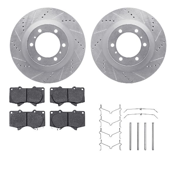 2010-2024 Toyota 4Runner Disc Brake Kit - Front (Dynamic Friction)