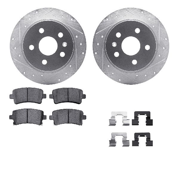 2011-2015 Buick Regal Disc Brake Kit - Rear (Dynamic Friction)