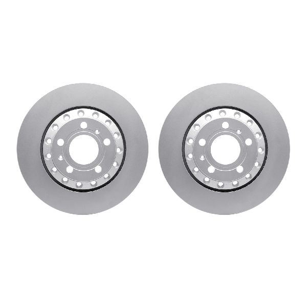 2004-2010 Audi A8 Quattro Disc Brake Rotor Set - Rear (Dynamic Friction)