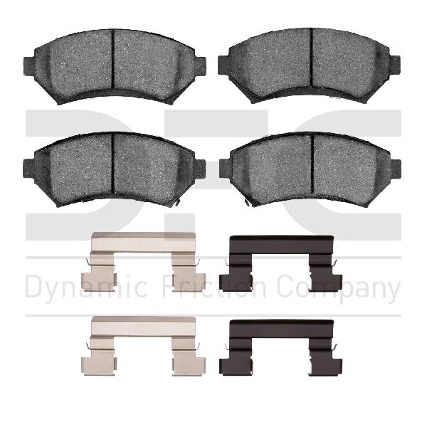 1997-2005 Cadillac DeVille Disc Brake Pad Set - Front (Dynamic Friction)